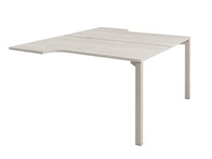 Бенч-система столов-тандемов эргономичная (конечная секция)