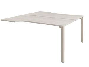 Бенч-система столов-тандемов эргономичная (конечная секция)