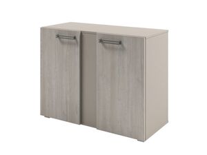 Шкаф с планкой низкий с дверьми