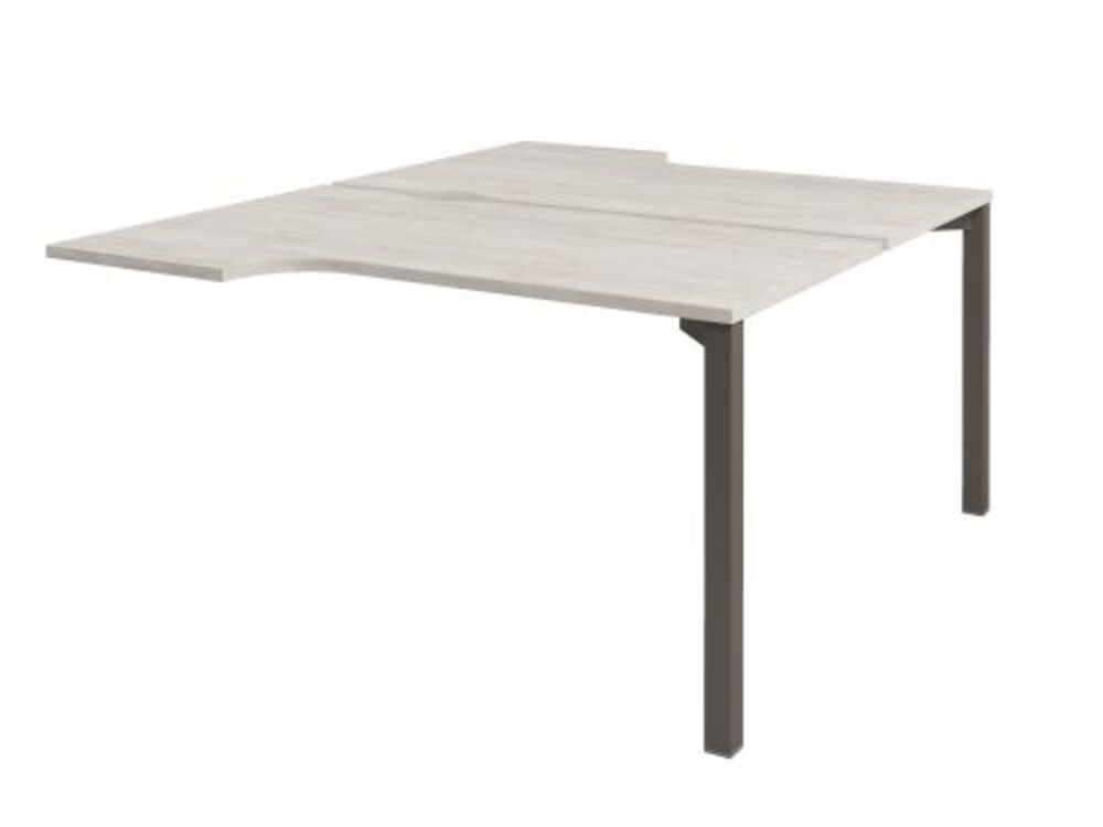 Бенч-система столов-тандемов эргономичная (конечная секция)