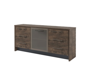 Тумба с дверью и 6 ящиками (левая)