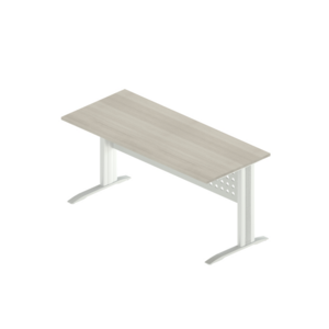 Стол прямой на металлокаркасе