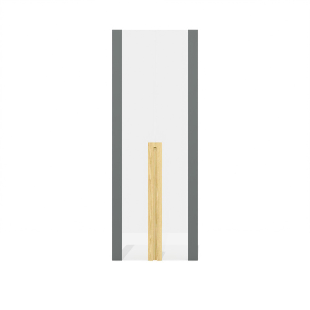 Двери стеклянные высокие