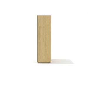 Шкаф со стеклянными дверьми и боксом