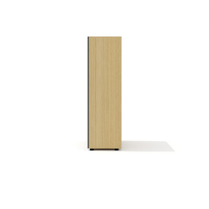 Шкаф со стеклянными дверьми и боксом