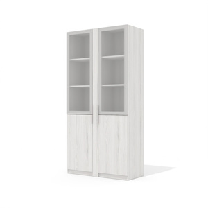 Шкаф со стеклянными дверьми