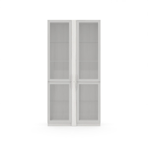 Шкаф со стеклянными дверьми