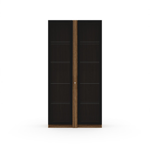 Шкаф со стеклянными дверьми 