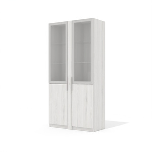 Шкаф со стеклянными дверьми