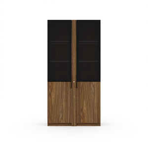 Шкаф со стеклянными дверьми