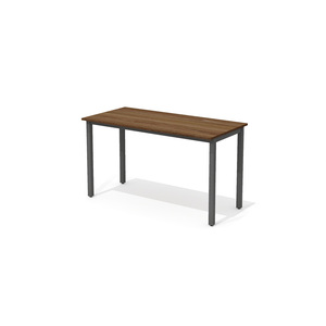 Прямой стол на металлокаркасе