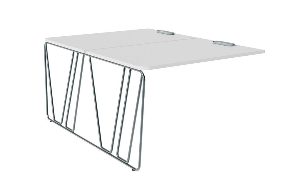 Стол с опорой на 2 места 140 с профилем