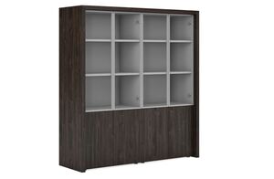 Композиция (2 шкафа комбинированных с декоративной обвязкой)