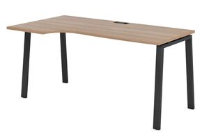 Стол криволинейный (левый) на А-образном м/к