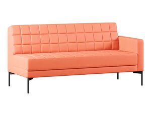 Секция с подлокотником трехместный левый