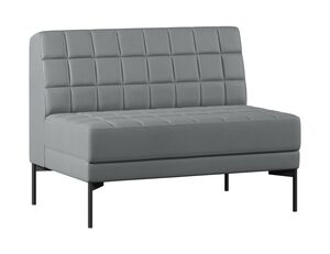 Секция без подлокотников двухместный