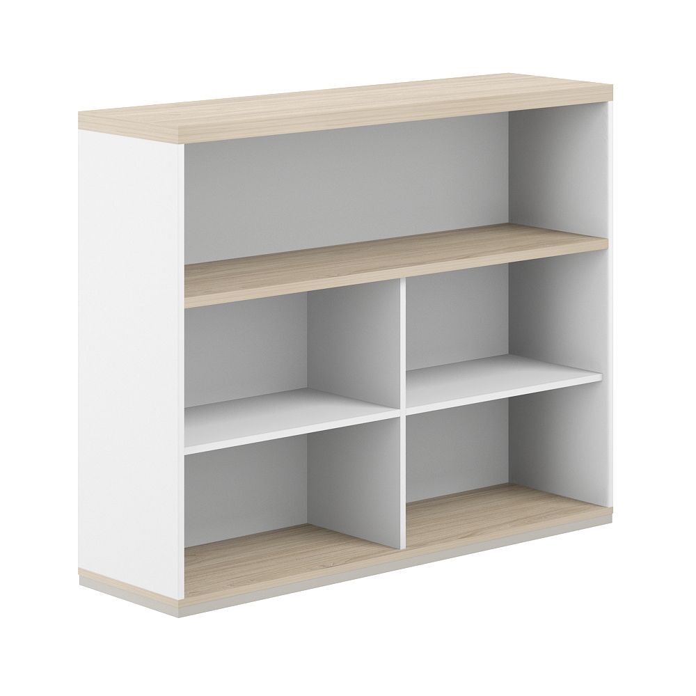 Стеллаж-комбо 1-стор. 1438 с топом, с экраном ЛДСП