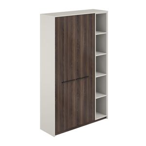 Шкаф высокий (для одежды) со стеллажом