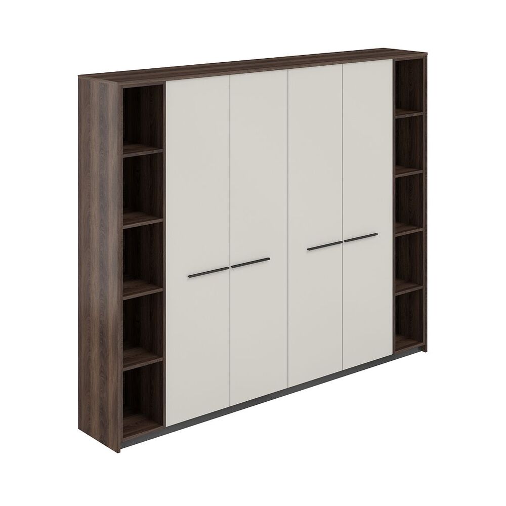 Шкаф высокий (для одежды) (2 шт) с 2-мя стеллажами