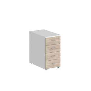 Тумба приставнаяс 4 ящ.(метаб), с замком без топа