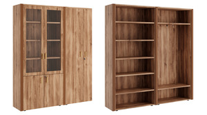 Шкаф для бумаг с гардеробом