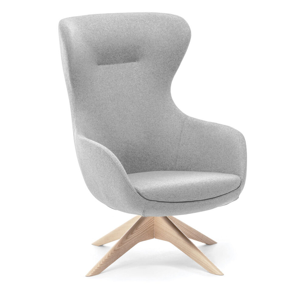 ELEGANCE Wood Кресло крутящ