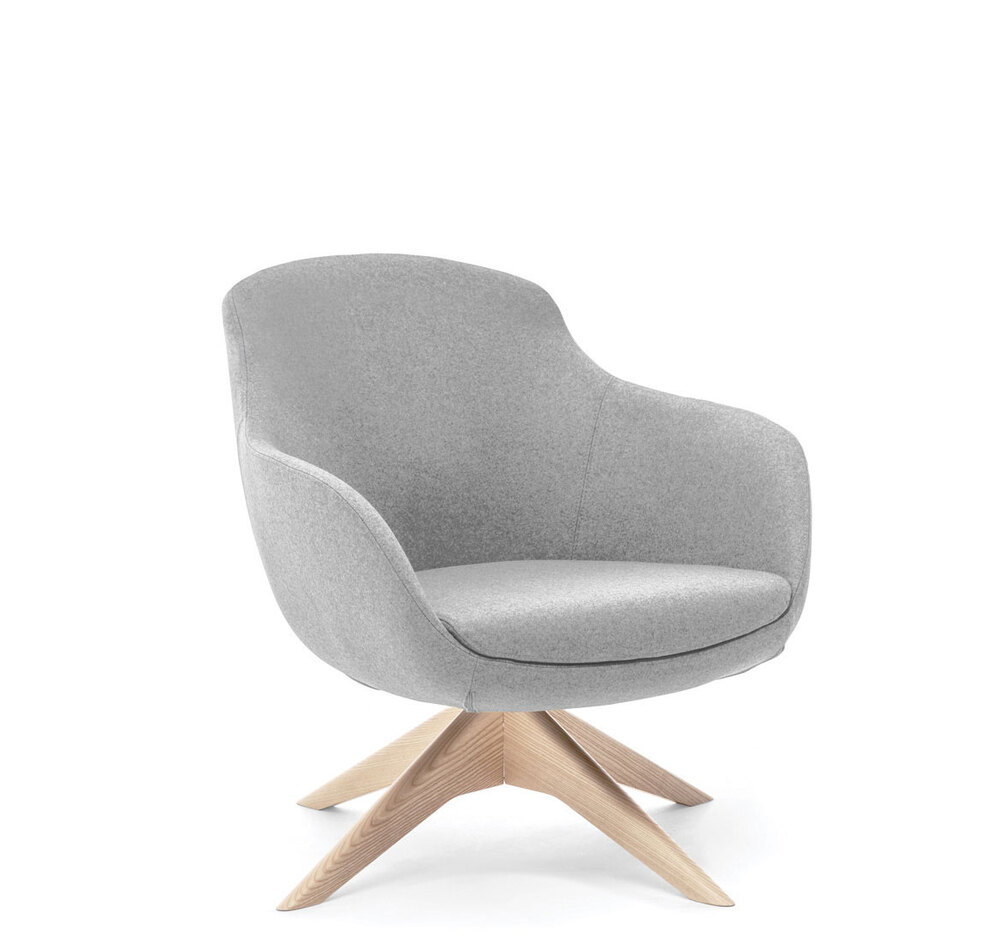 NOBLE Wood Кресло крутящ