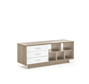 TERRA Сервисная тумба, 3 ящ +полки