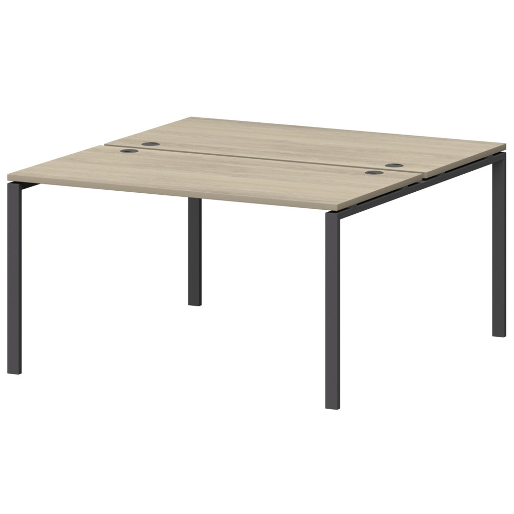 Бенч двойной на металлокаркасе (50х25)