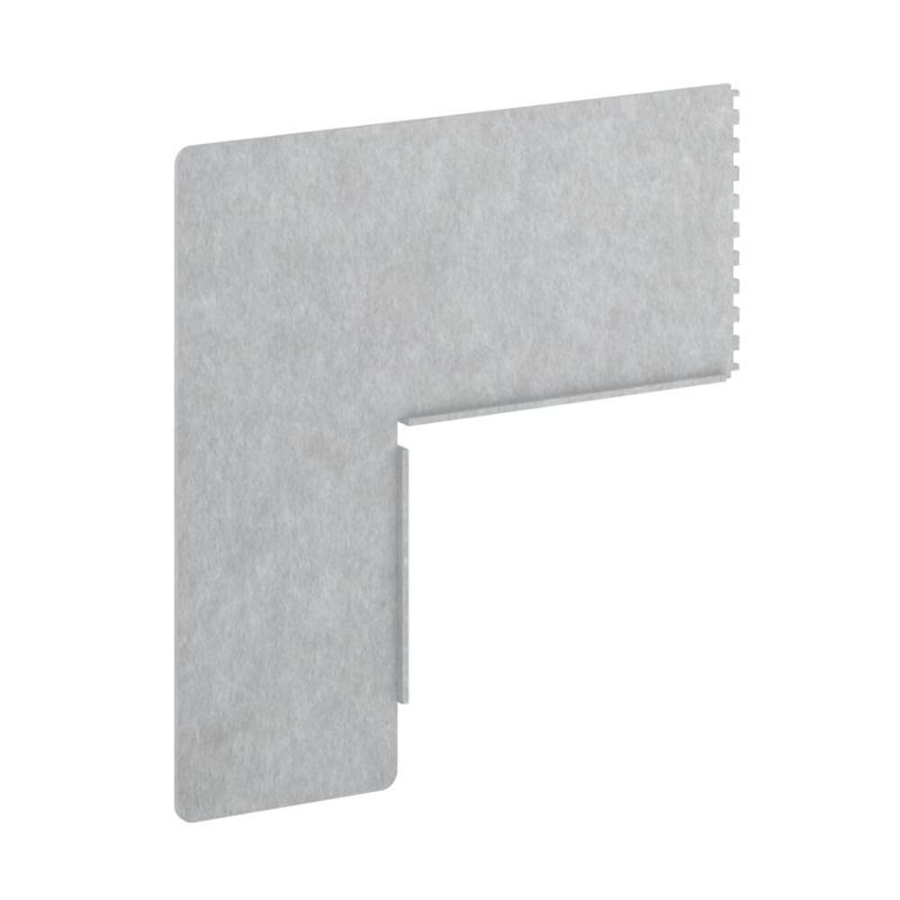 AcustiX Боковая панель-ширма для стола глубиной 700мм H=500