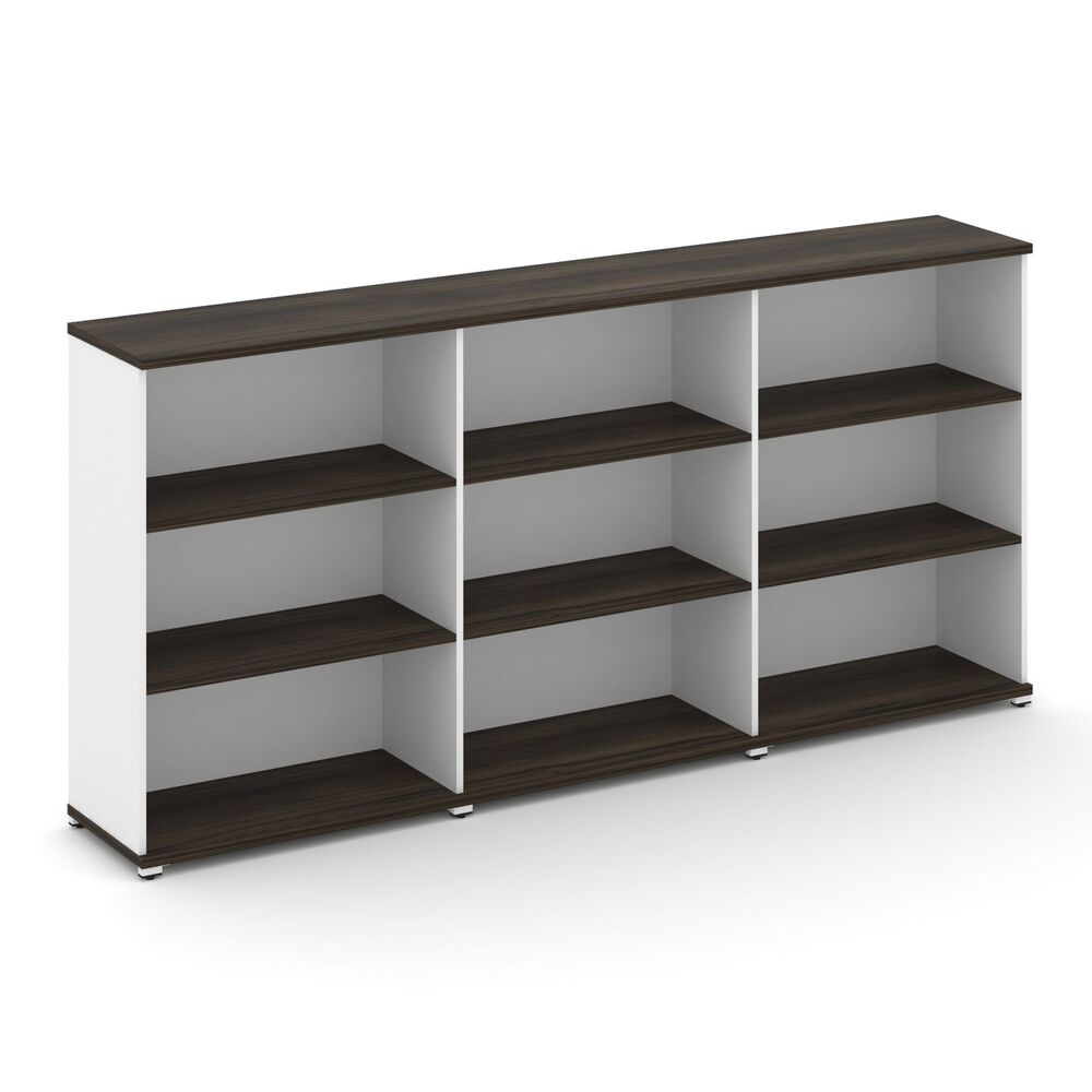 Стеллаж три широкие секции, 3 ниши