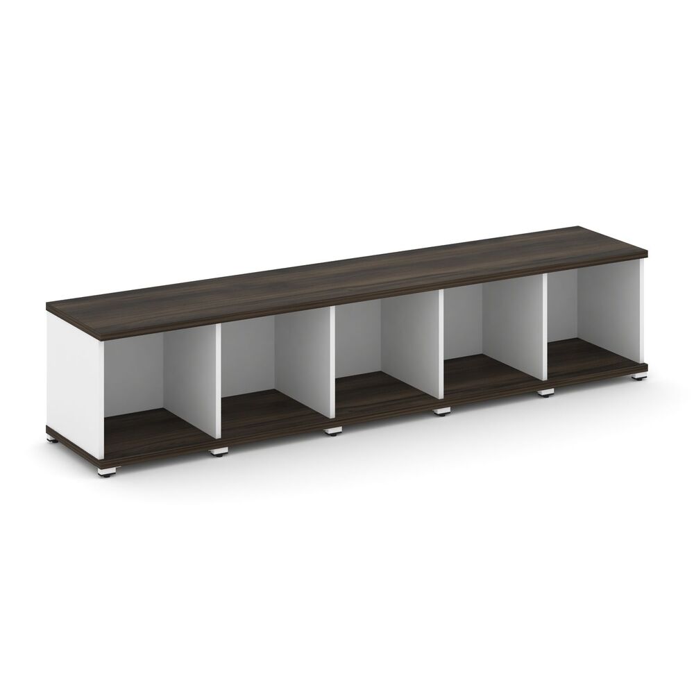 Стеллаж пять узких секций, 1 ниша