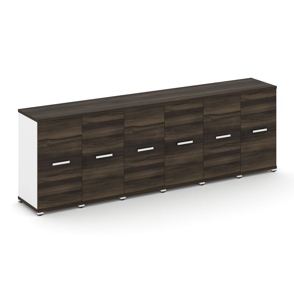 Шкаф шесть узких секций, 2 ниши