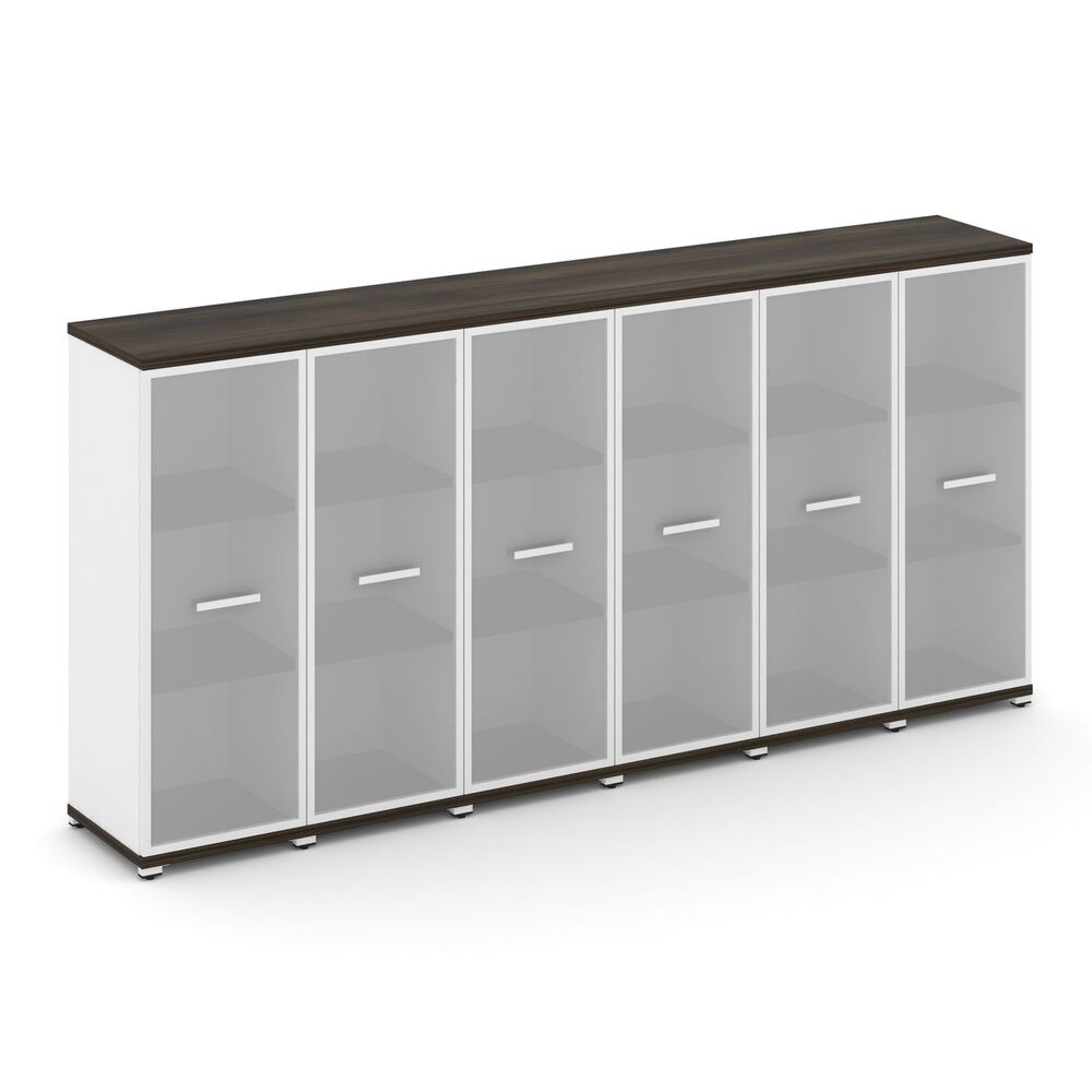 Шкаф шесть узких секций, 3 ниши