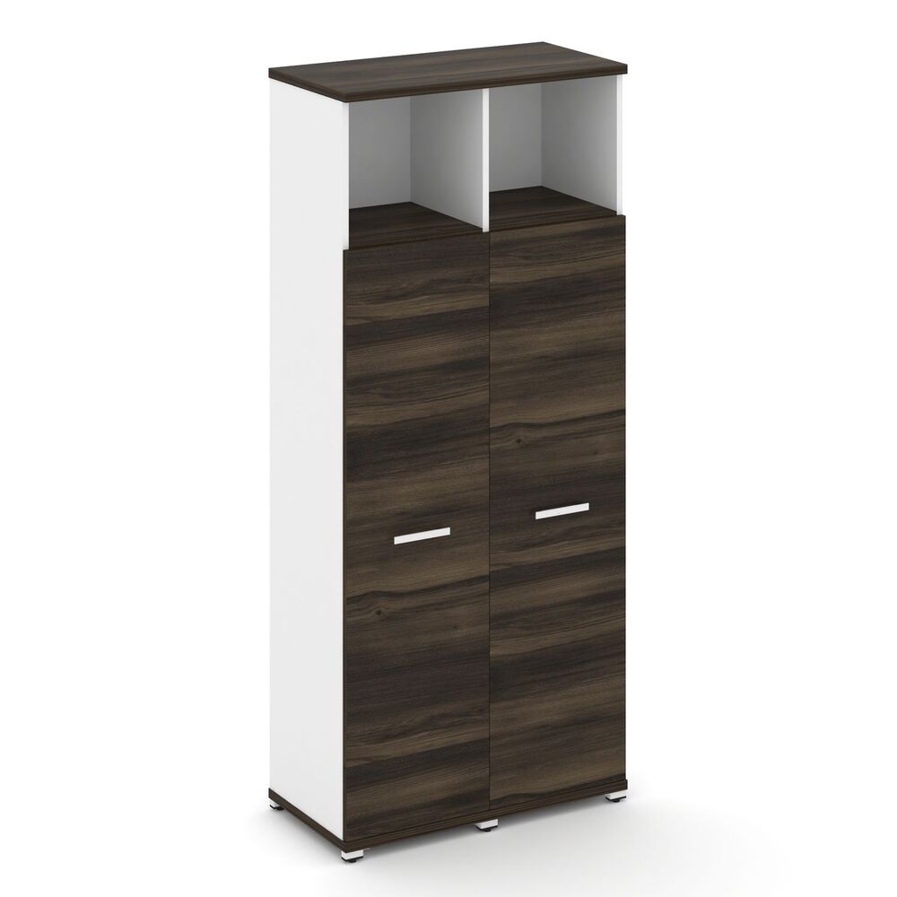 Шкаф две узкие секции, 5 ниш