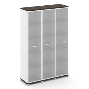 Шкаф три узкие секции, 5 ниш