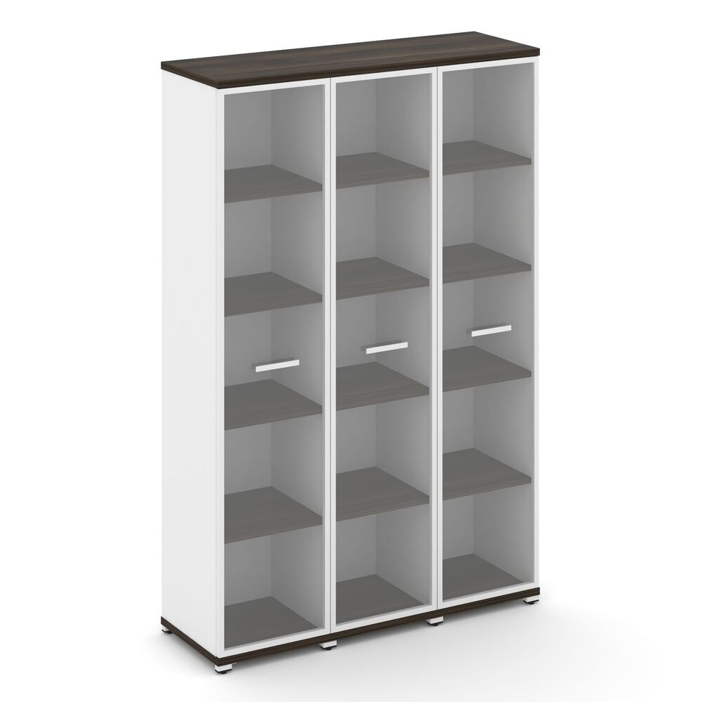 Шкаф три узкие секции, 5 ниш