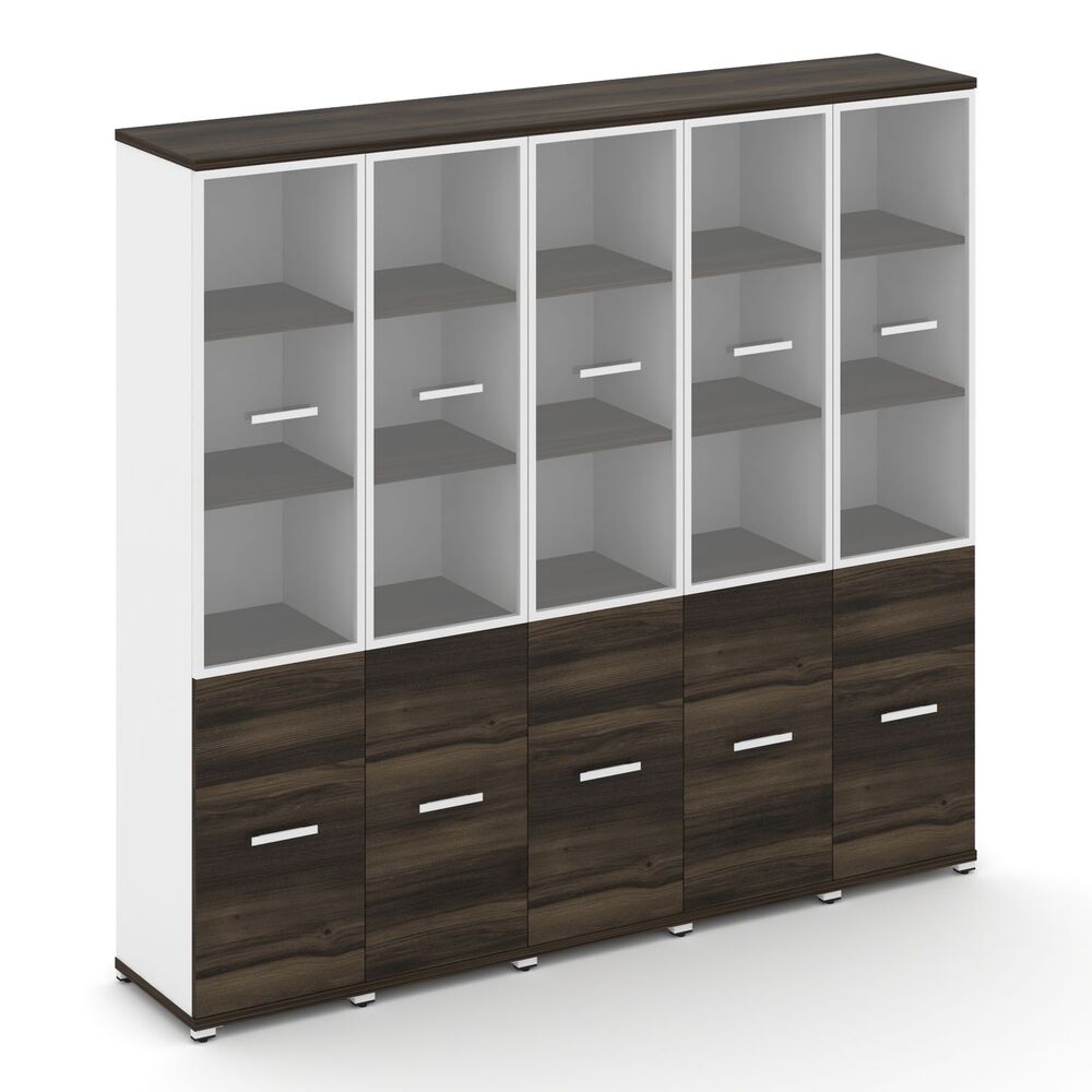 Шкаф пять узких секций, 5 ниш