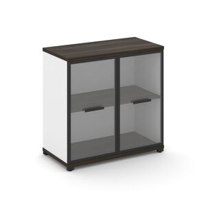 Шкаф одна широкая секция, 2 ниши