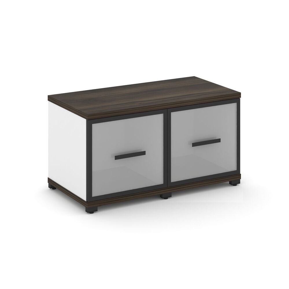 Шкаф две узкие секции, 1 ниша