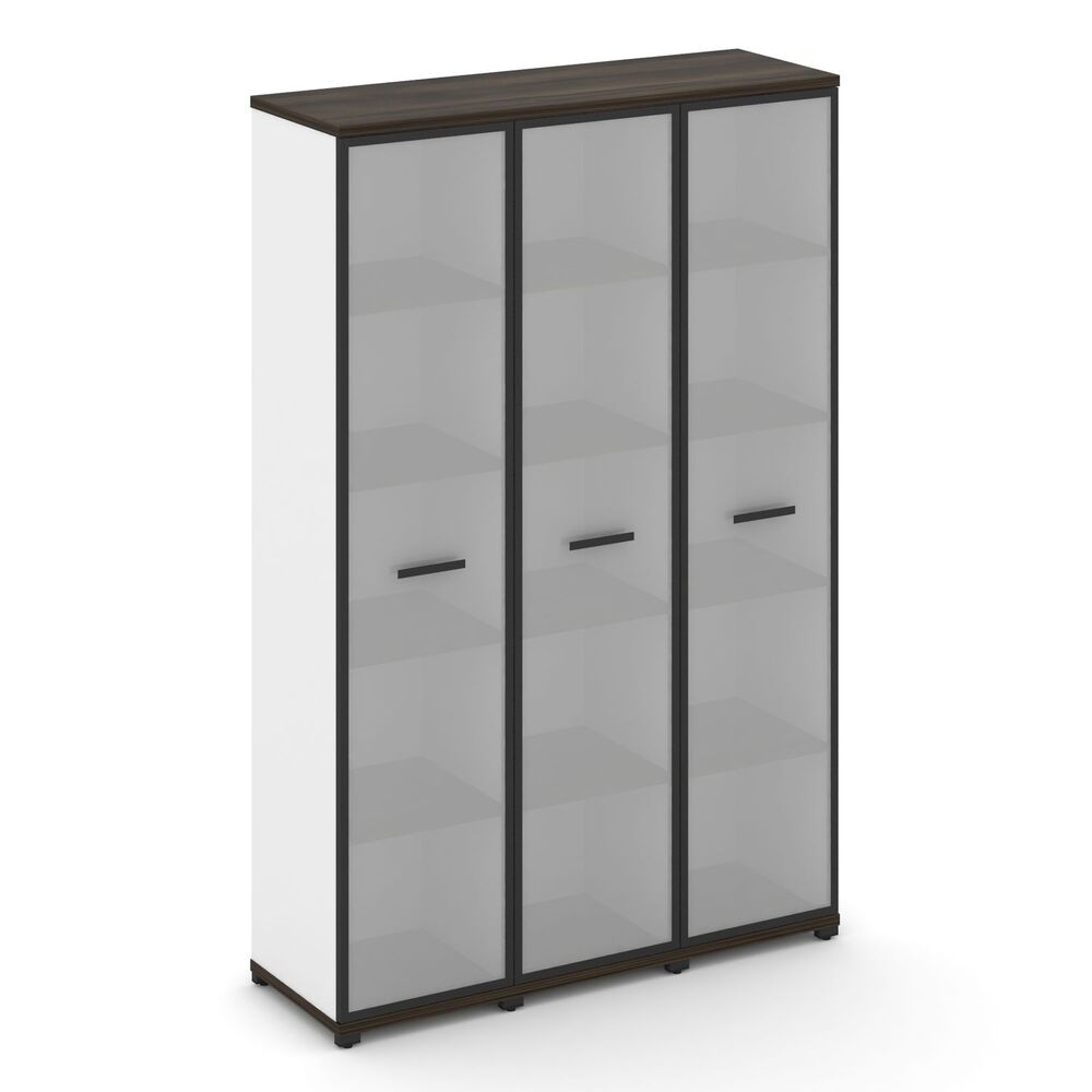 Шкаф три узкие секции, 5 ниш