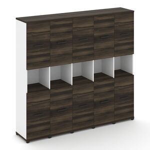 Шкаф пять узких секций, 5 ниш