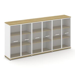 Шкаф три широкие секции, 3 ниши