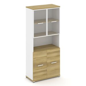 Шкаф одна широкая секция, 5 ниш