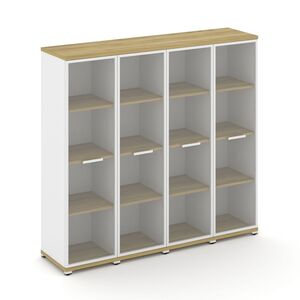 Шкаф четыре узкие секции, 4 ниши