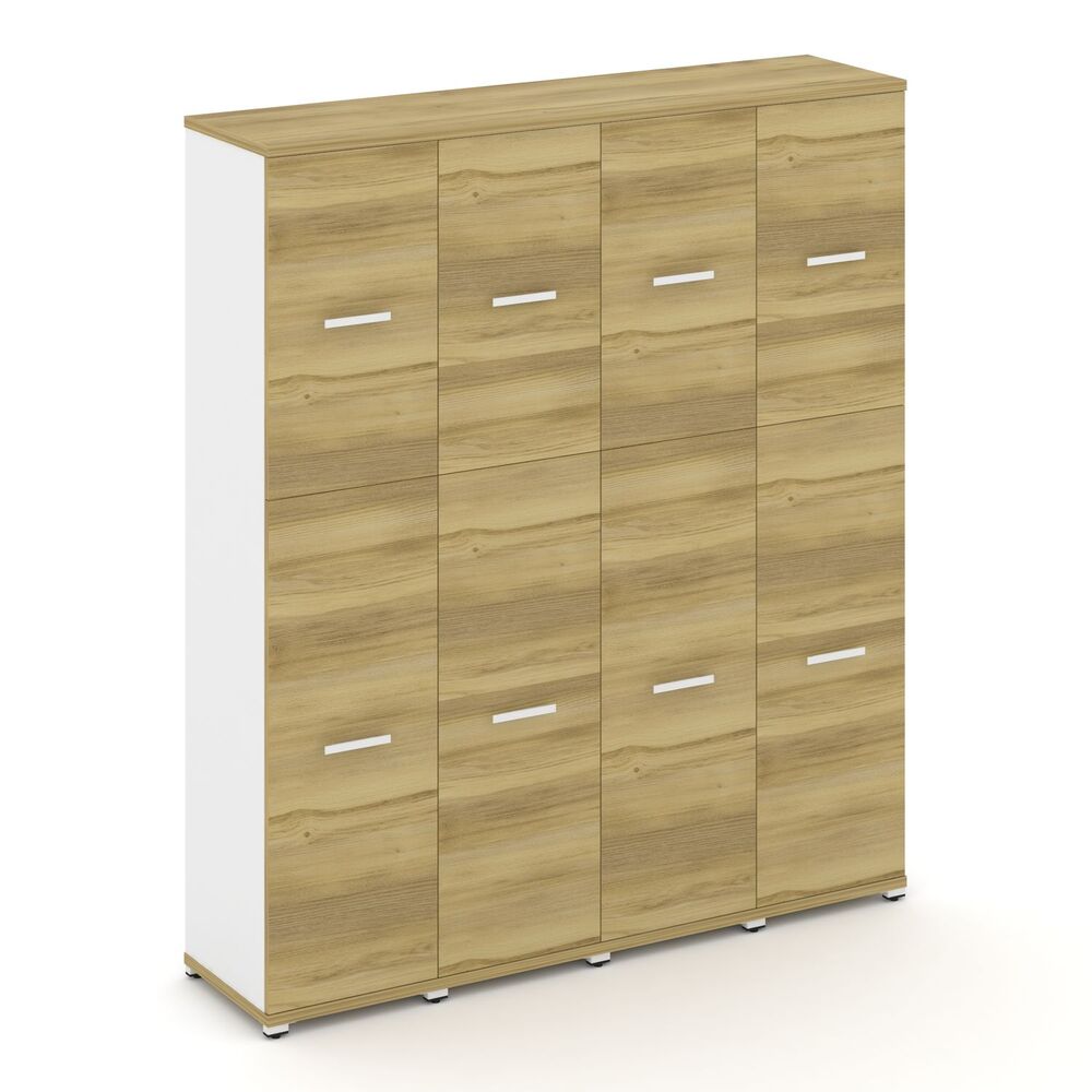 Шкаф четыре узкие секции, 5 ниш