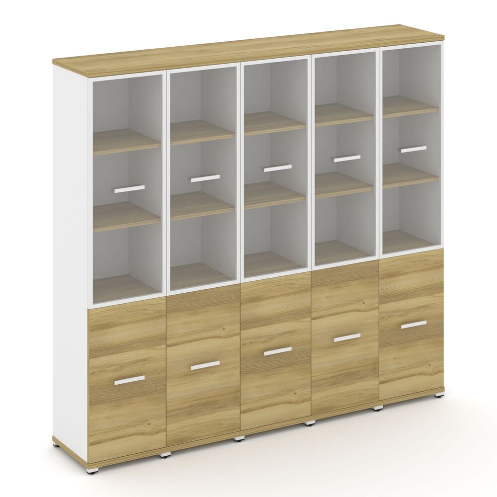 Шкаф пять узких секций, 5 ниш