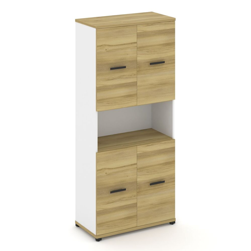 Шкаф одна широкая секция, 5 ниш