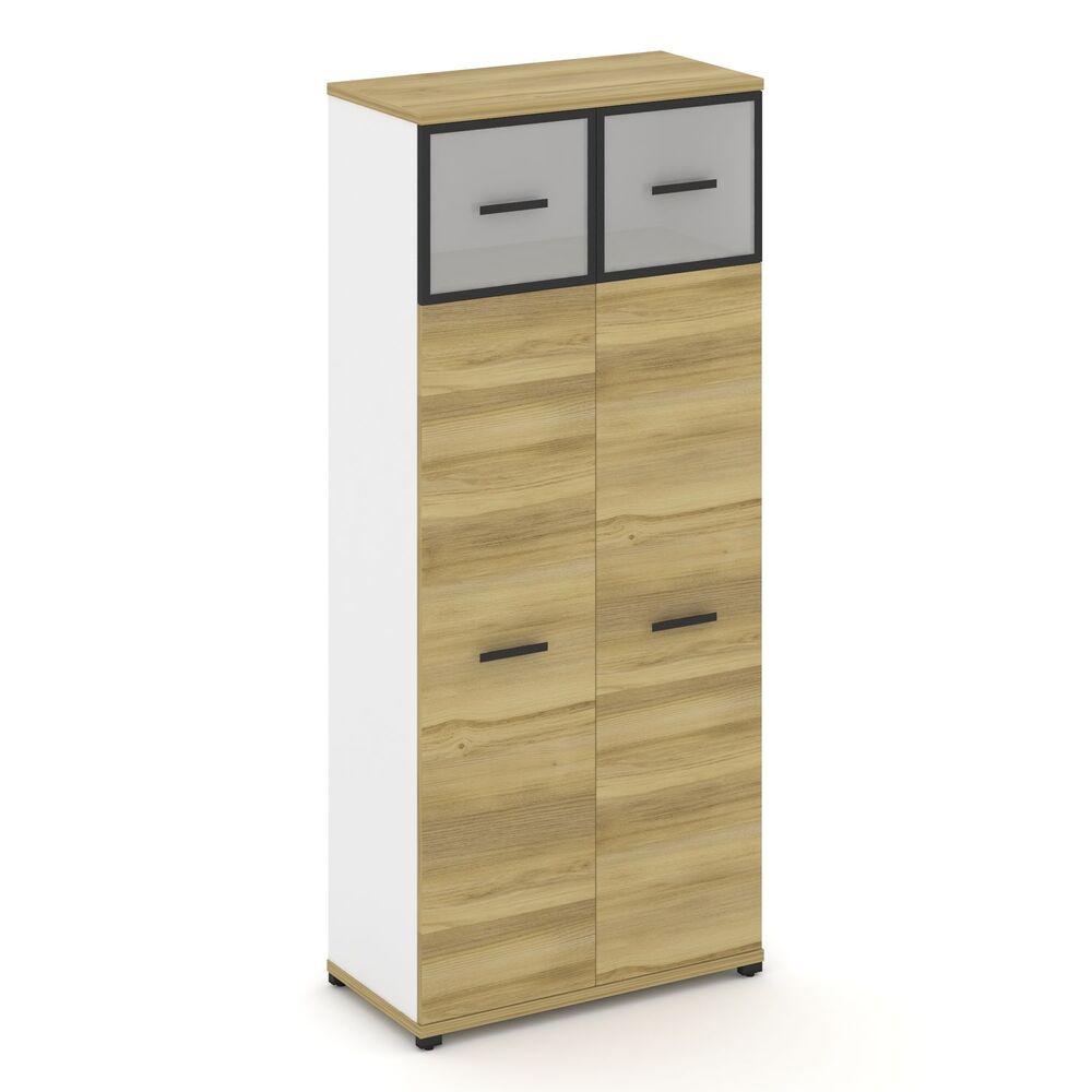 Шкаф одна широкая секция, 5 ниш