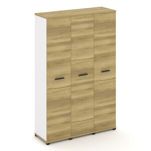 Шкаф три узкие секции, 5 ниш